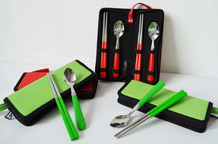 精美不銹鋼環(huán)保餐具 時(shí)尚皮包勺筷4件套產(chǎn)品大圖 揭陽(yáng)市華典世通不銹鋼禮品廠(chǎng)