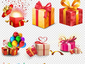 卡通手繪精美禮品禮盒素材模板 為節日贈禮增添無限創意